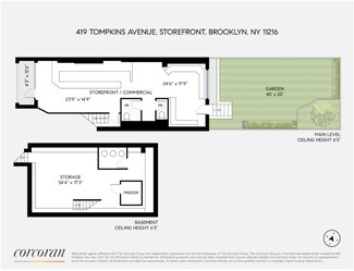 Brooklyn, NY Retail - 419 Tompkins Ave