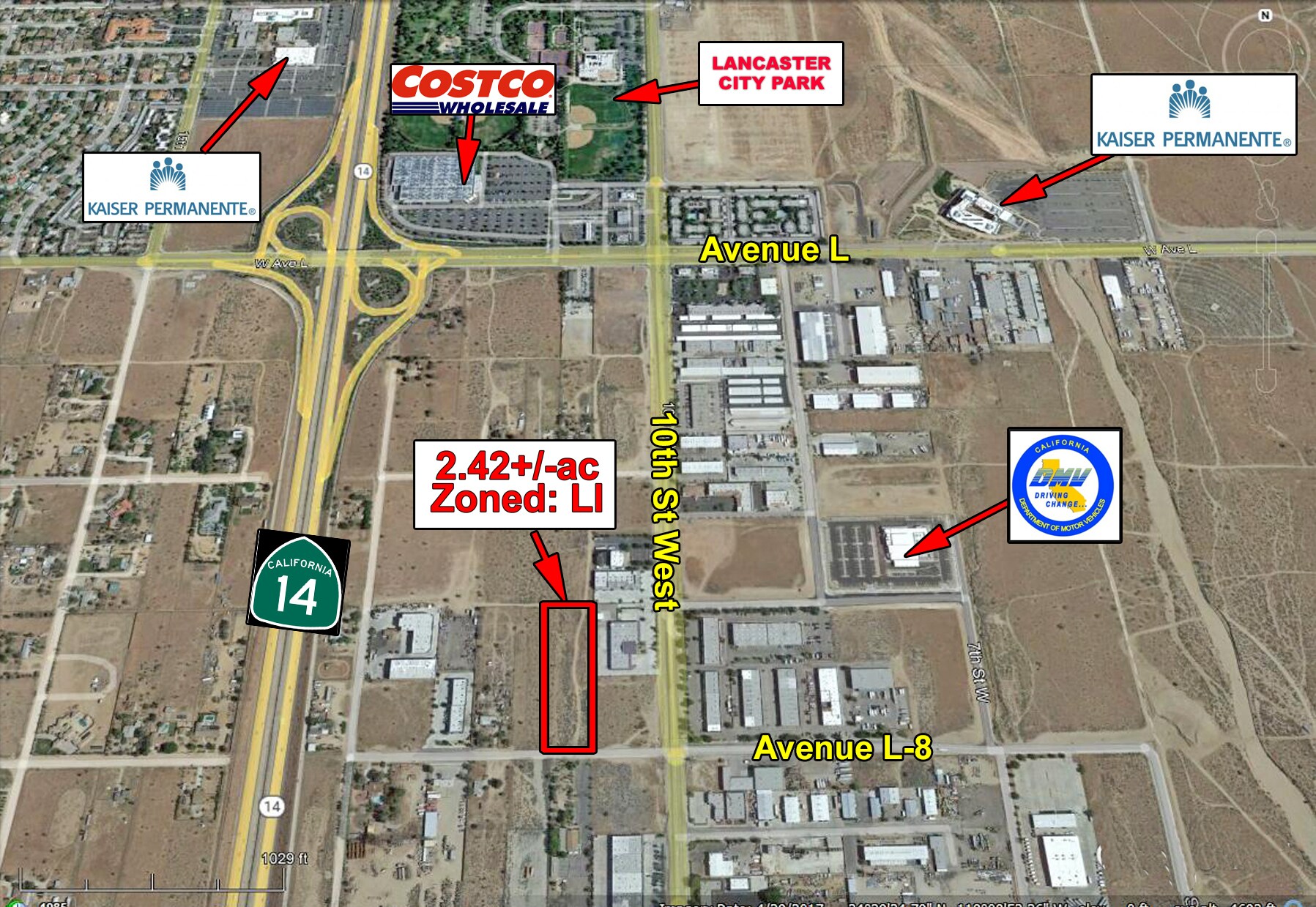 Ave L-8 10th St, Lancaster, CA for Sale
