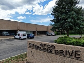 Boulder, CO Industrial - 4700 Sterling Dr Boulder, CO Industrial - 4700 Sterling Dr