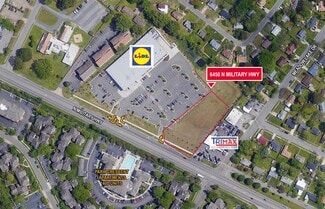 Norfolk, VA Commercial Land - 6450 N Military Hwy