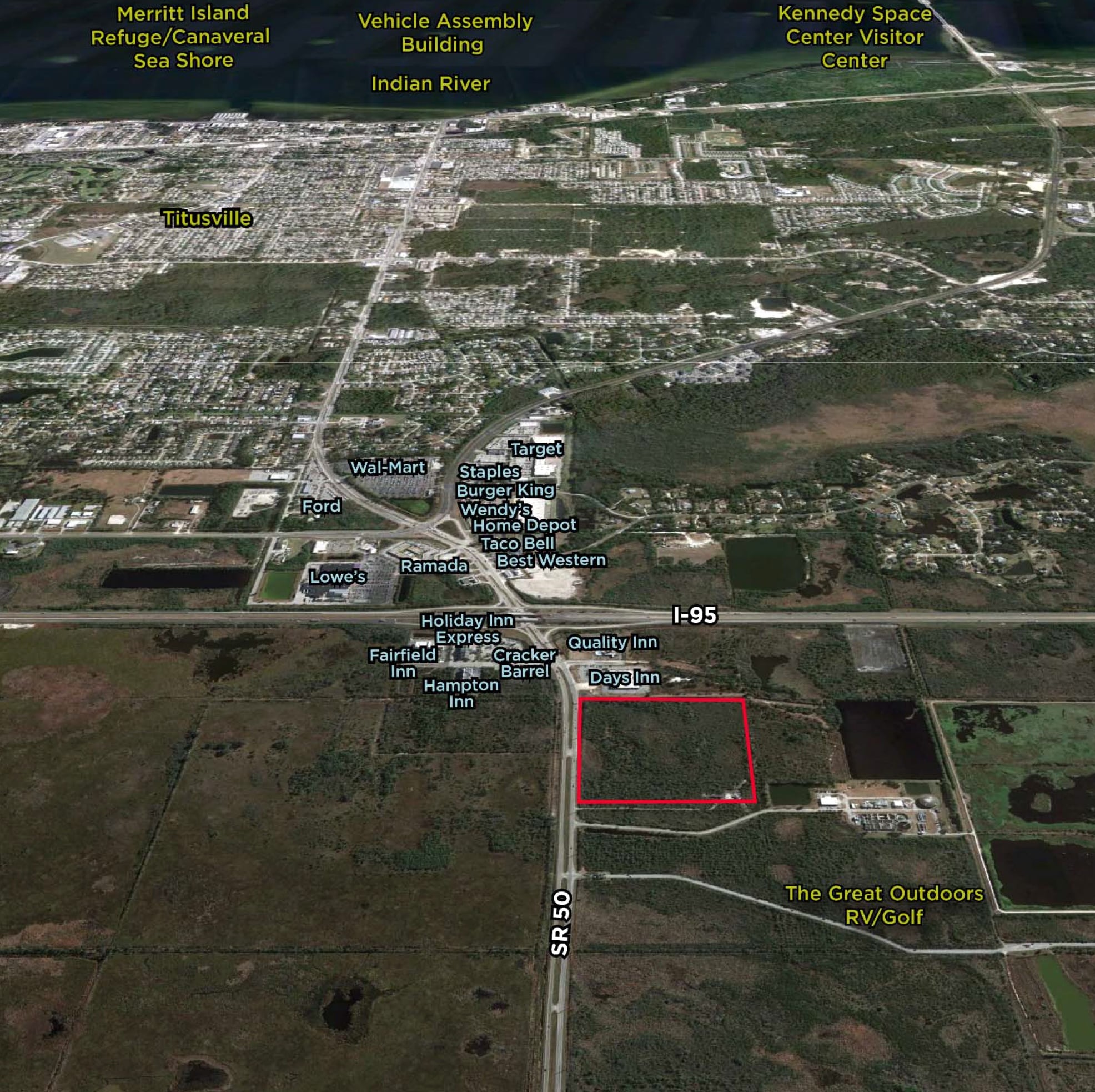 State Road 50 @ I-95, Titusville, FL for Sale