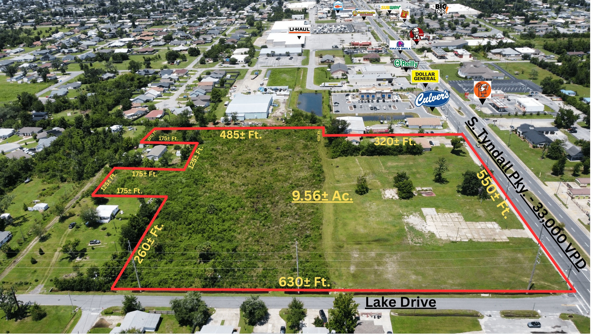 630 S Tyndall Pky, Panama City, FL for Sale
