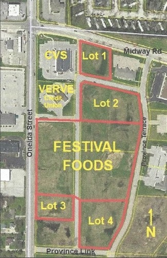 Menasha, WI Commercial - Oneida St & Midway Rd