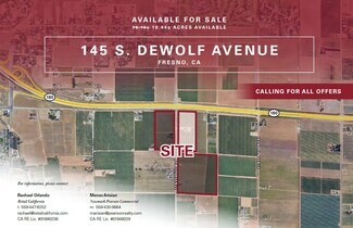Fresno, CA Residential Land - 145 S De Wolf Ave