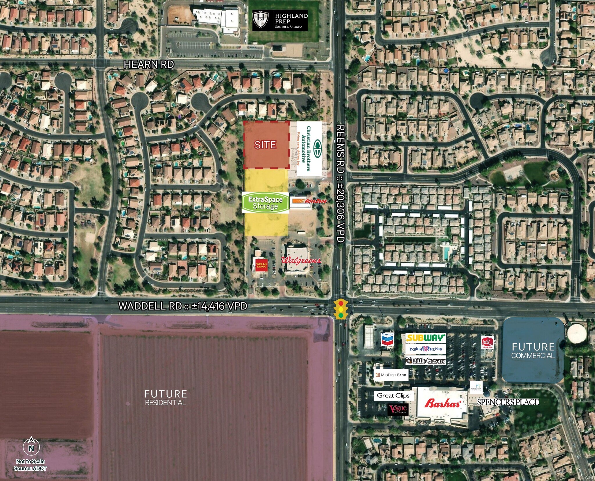 Waddell & Reems Rd, Surprise, AZ for Sale