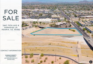 Peoria, AZ Commercial - SWC 75th & Paradise Ln Peoria, AZ Commercial - SWC 75th & Paradise Ln