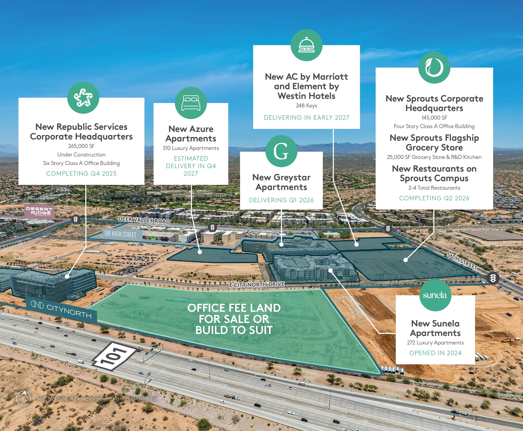 NWC 56th St & Loop 101, Phoenix, AZ for Sale