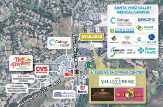 Solvang, CA Retail - 608-636 Alamo Pintado Rd