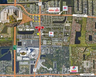 Davie, FL Commercial Land - 5191-5201 S State Road 7