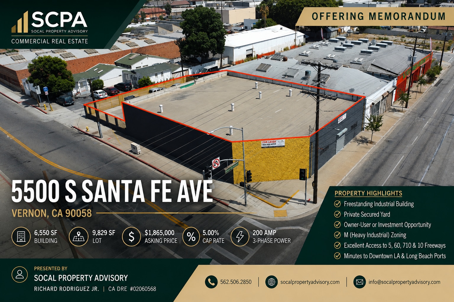 5500 S Santa Fe Ave, Vernon, CA for Sale