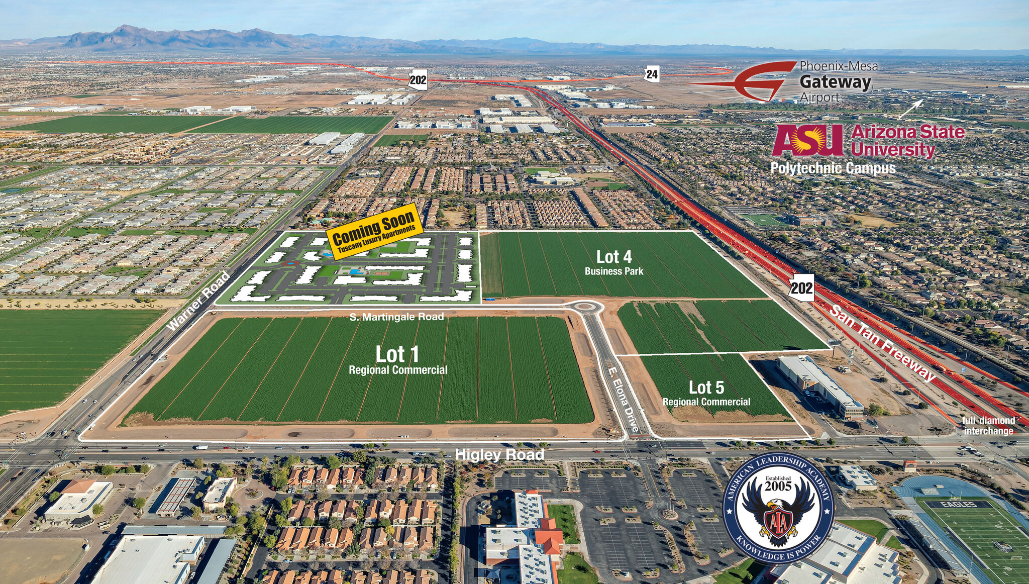 Santan Fwy @ Higley Road, Gilbert, AZ for Sale