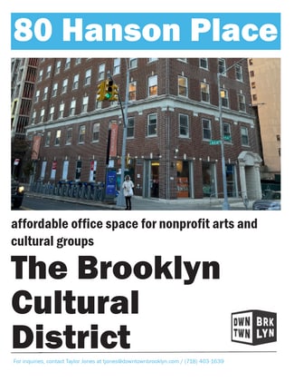 Brooklyn, NY Office - 80 Hanson Pl