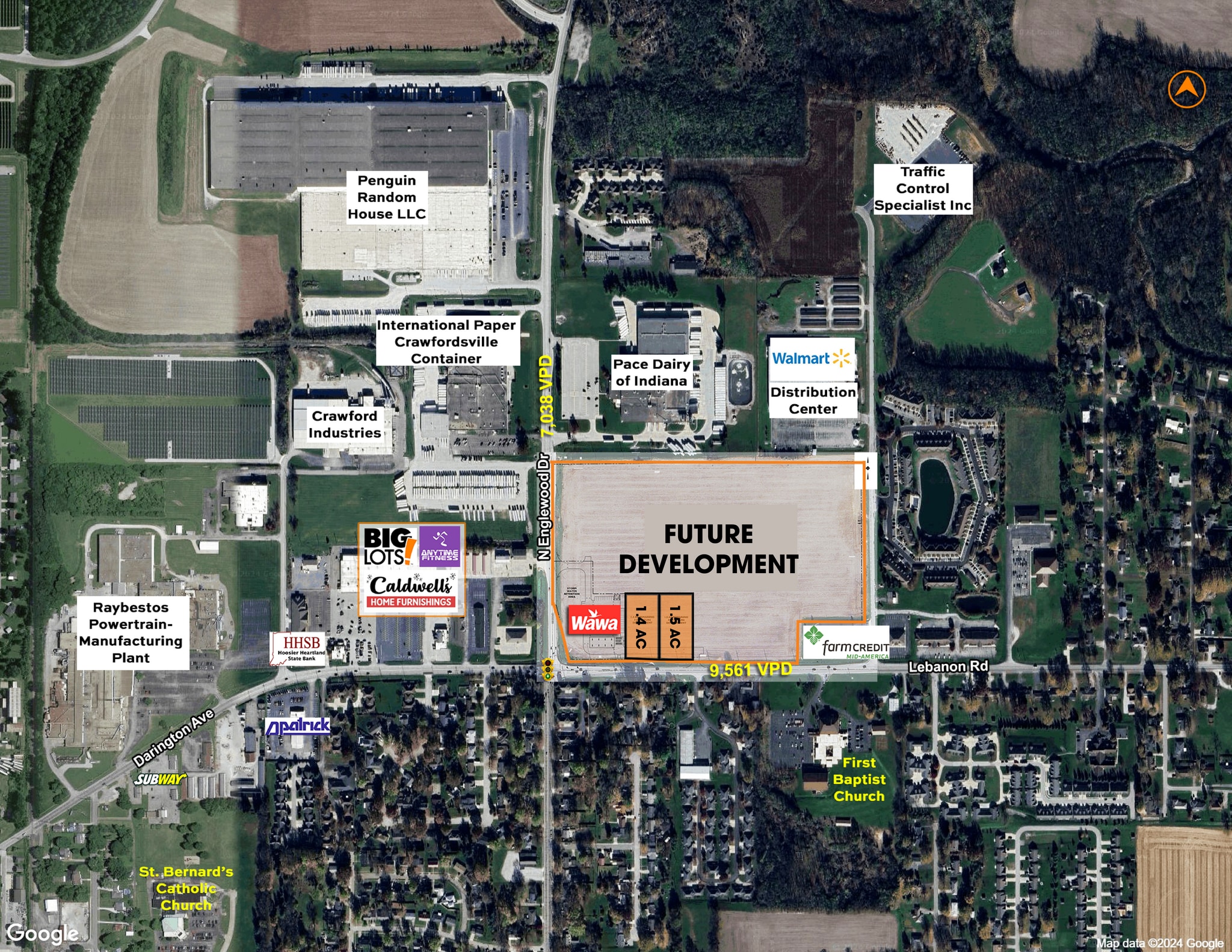 716 N Englewood Dr, Crawfordsville, IN for Sale