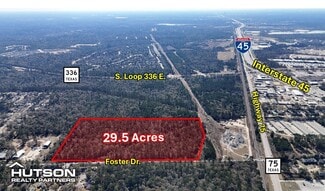 Conroe, TX Commercial Land - Foster Dr @ Hwy 75