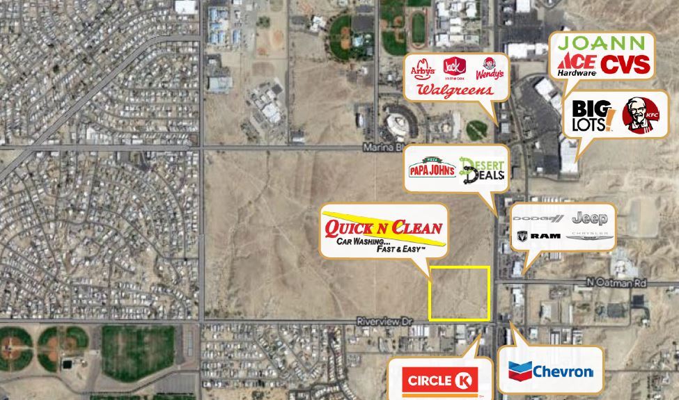 NWC Hwy 95 & Riverview Dr, Bullhead City, AZ for Sale