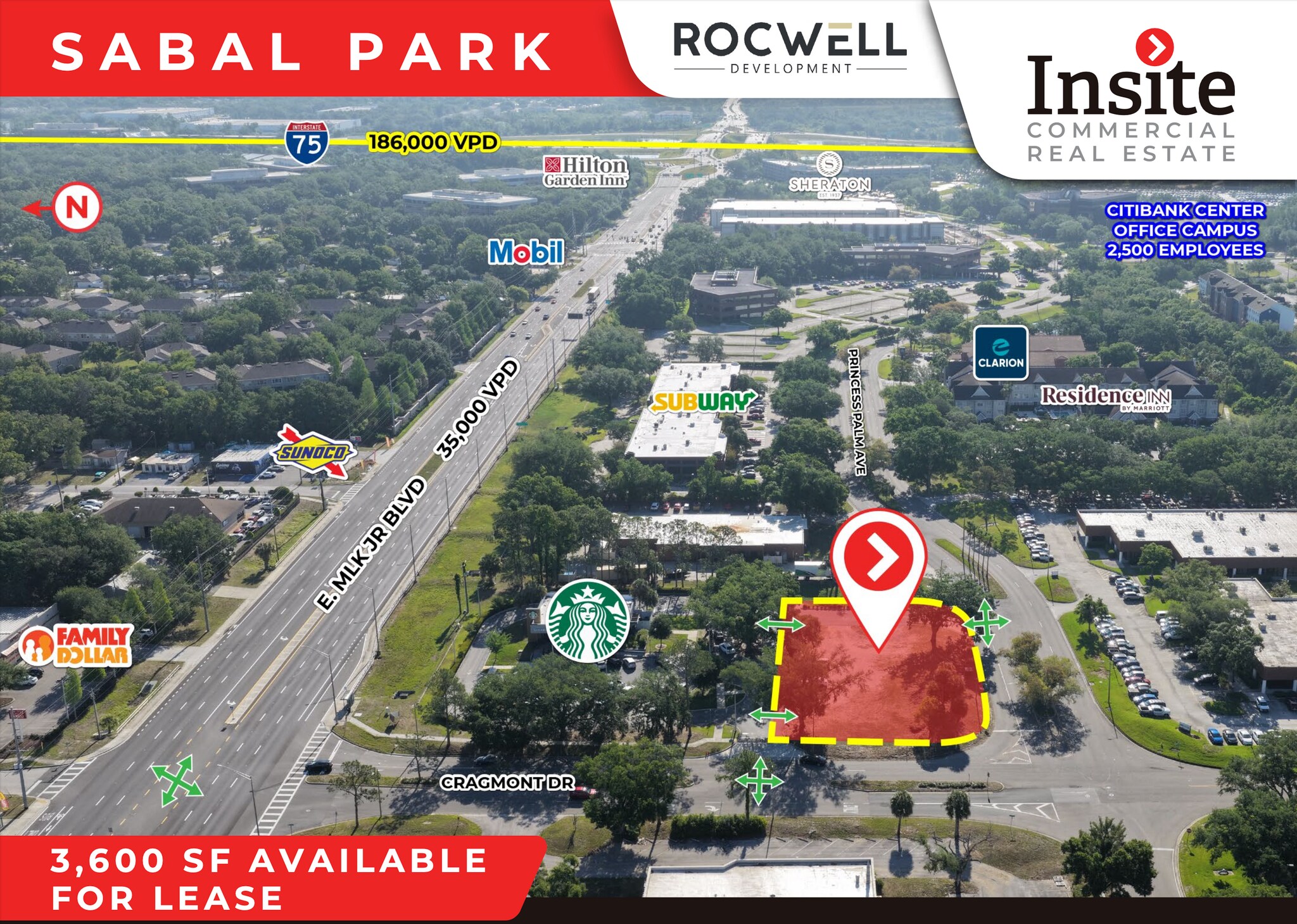 9601 E Doctor Martin Luther King Junior Blvd, Tampa, FL for Rent