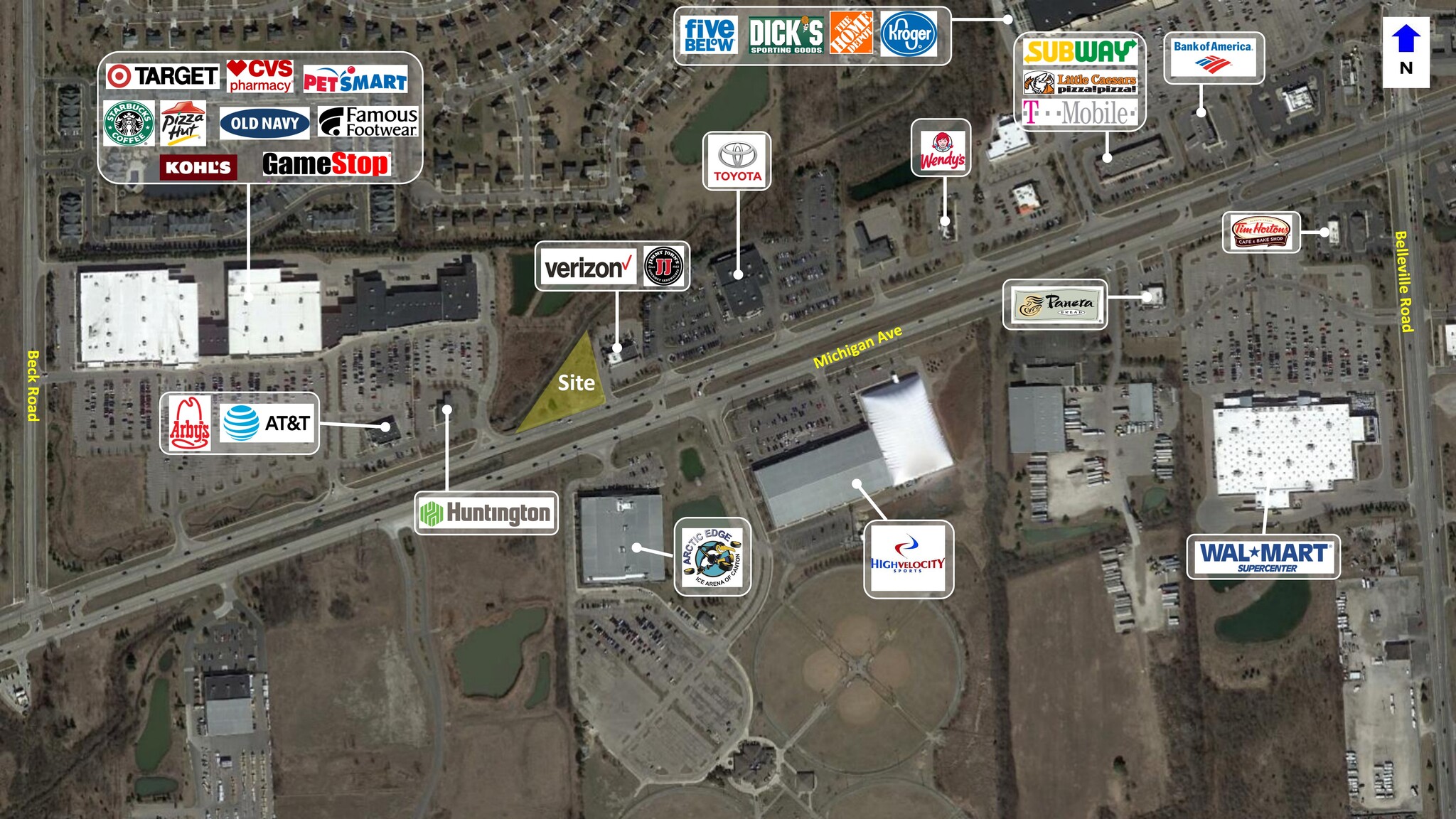 46660 Michigan Ave, Canton, MI for Rent
