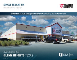 Glenn Heights, TX Freestanding - 1535 S Beckley Rd Glenn Heights, TX Freestanding - 1535 S Beckley Rd