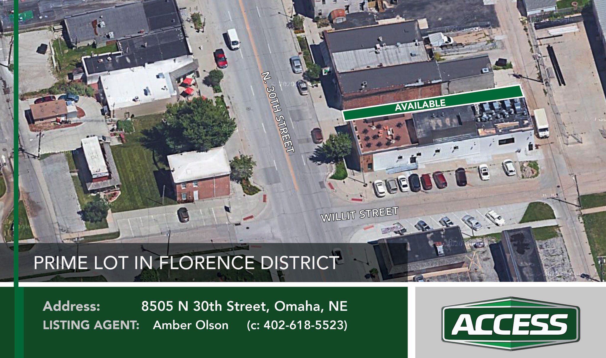 8505 N 30th St Omaha, NE 68112 Land Property for Lease on