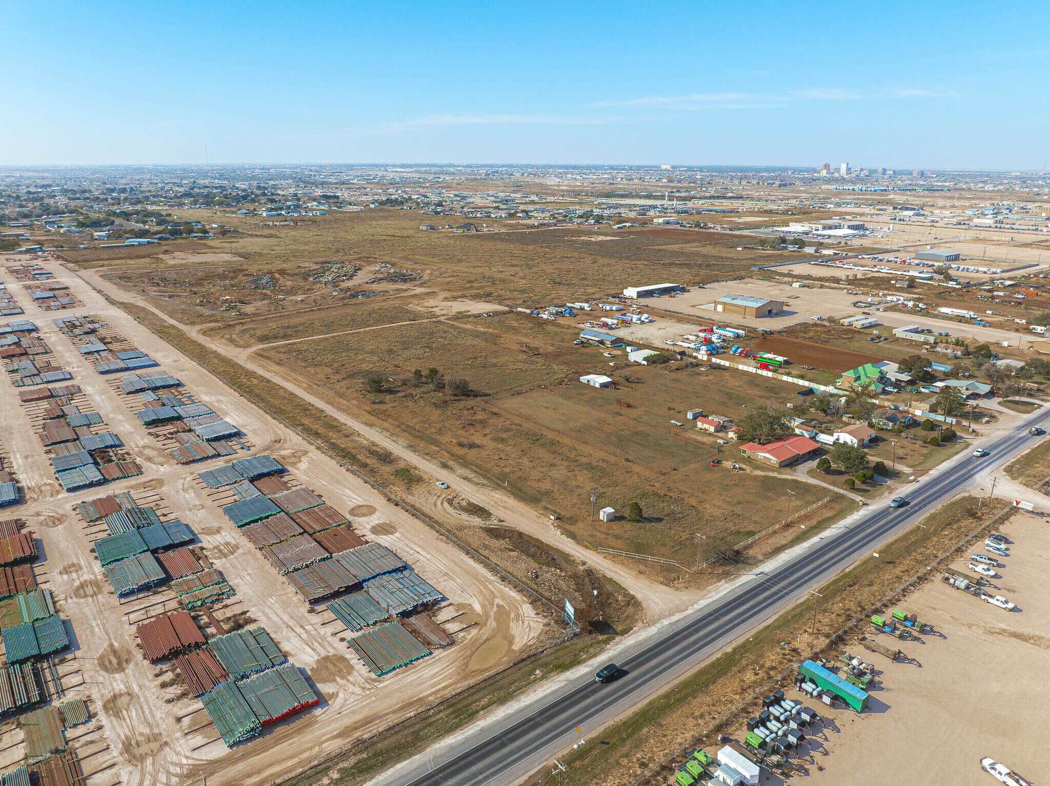 101-Acre Industrial Tract on South FM 715, Midland, TX for Sale