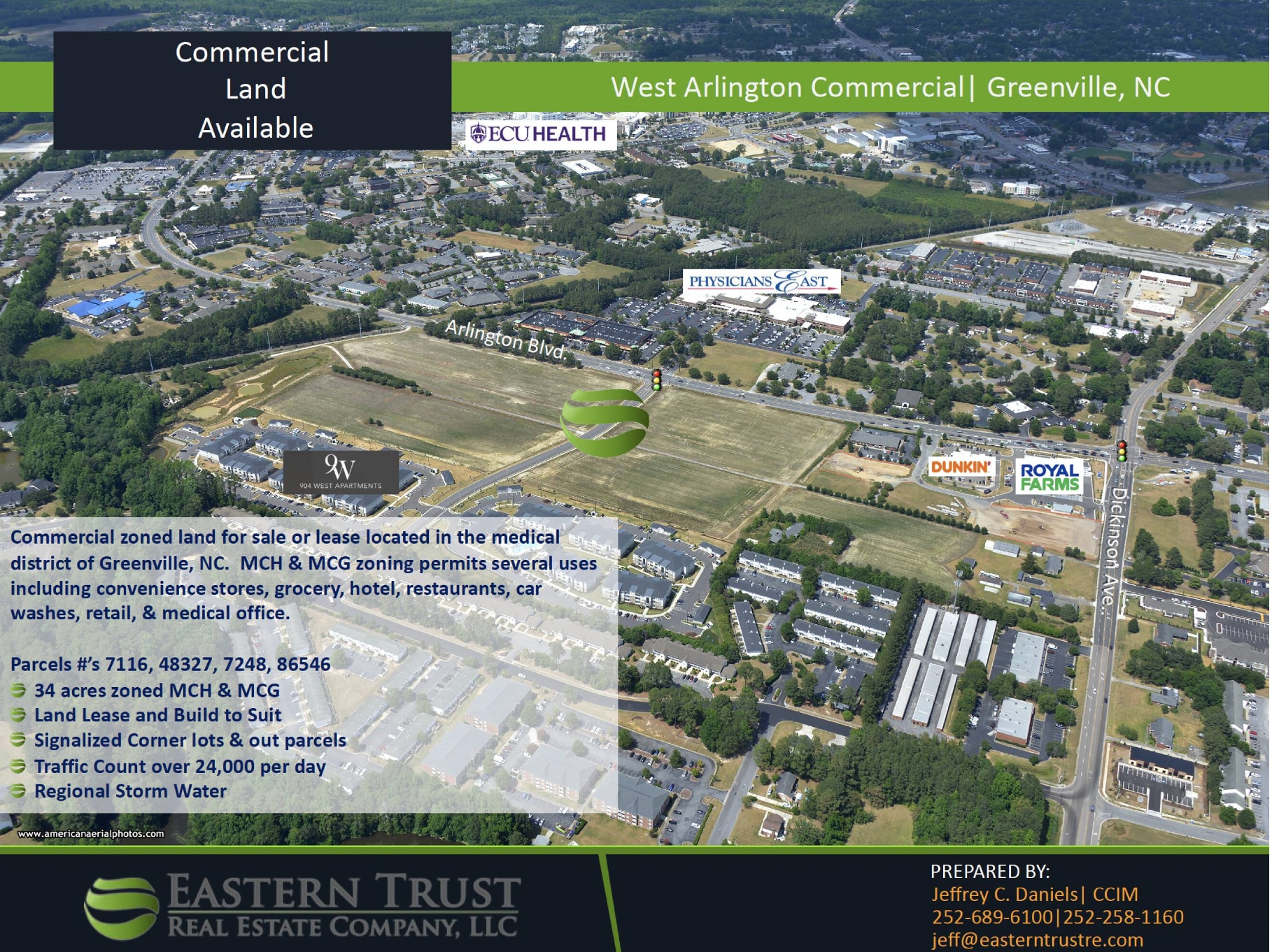 W Arlington Blvd, Greenville, NC for Sale