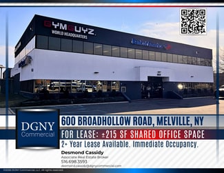 Melville, NY Office - 600 Broadhollow Rd Melville, NY Office - 600 Broadhollow Rd