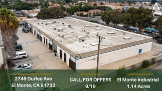 El Monte, CA Warehouse - 2746 Durfee Ave