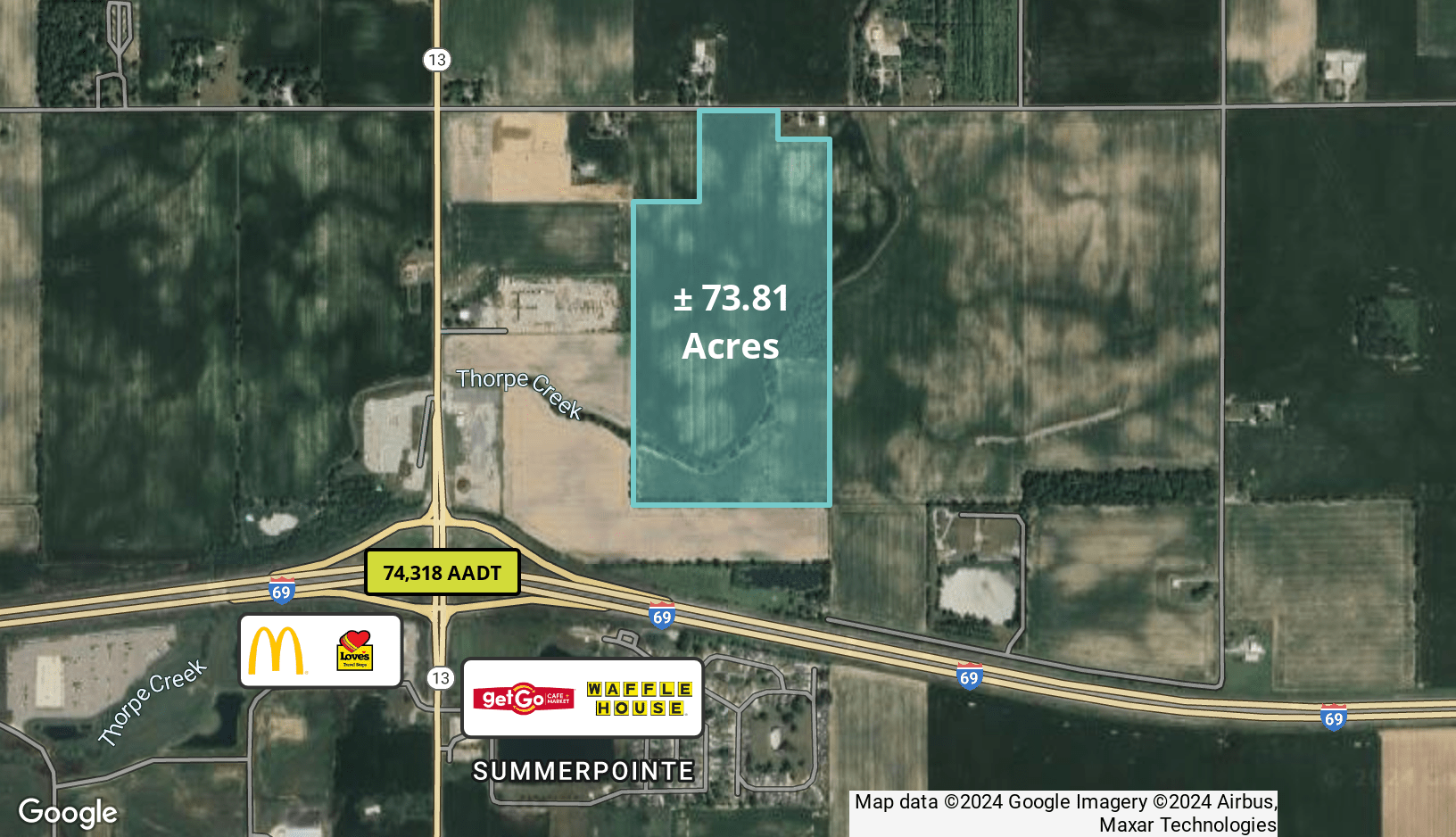 0 West 700 South, Pendleton, IN for Sale