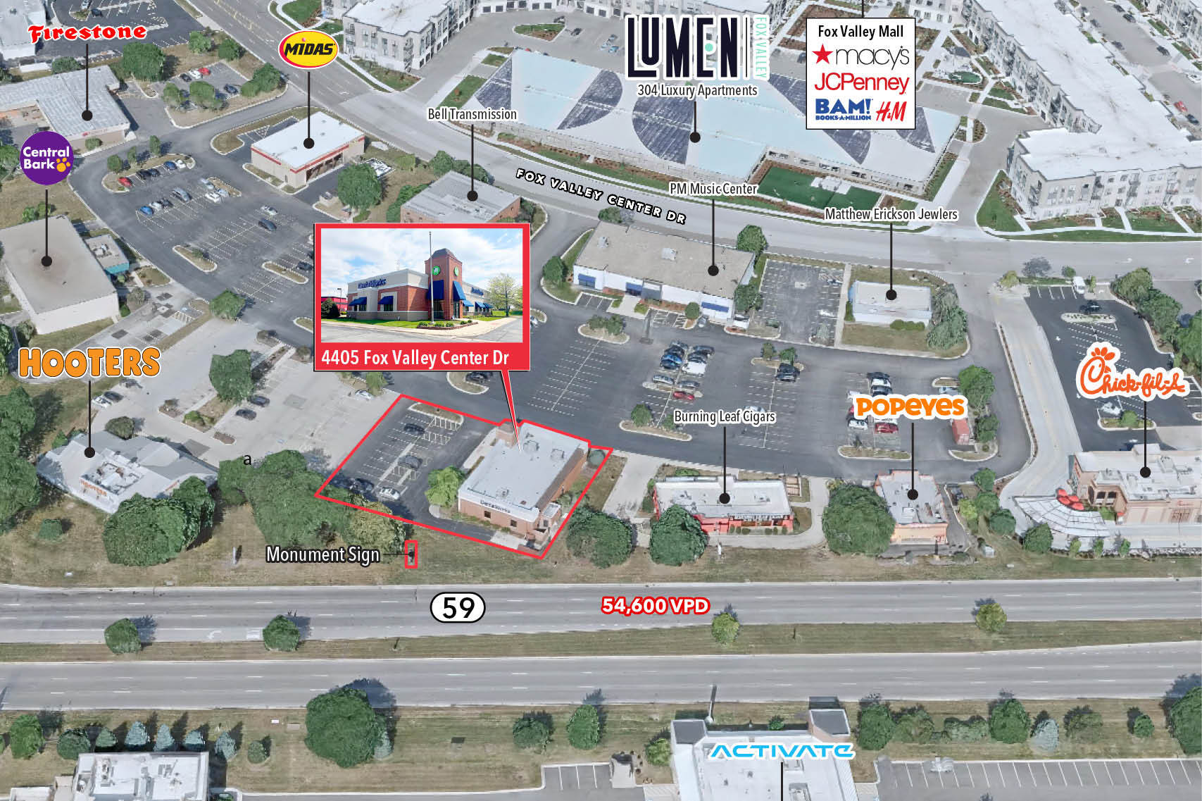 4405 Fox Valley Center Dr, Aurora, IL for Rent