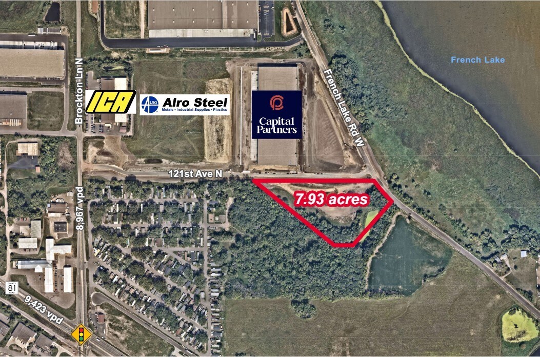 121st Ave N & French Lake Rd, Dayton, MN for Sale