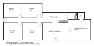 Concord, NC Office - 285 Church St Concord, NC Office - 285 Church St