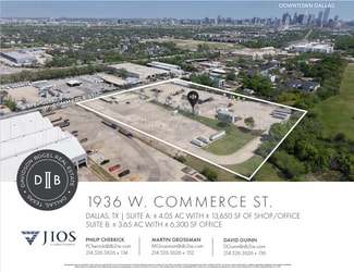 Dallas, TX Industrial - 1936 W Commerce St Dallas, TX Industrial - 1936 W Commerce St