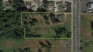 Puyallup, WA Commercial Land - 13208 Canyon Rd E