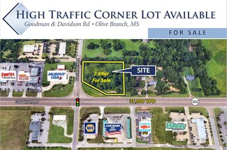Olive Branch, MS Commercial Land - 6102 Goodman Rd