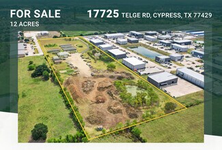 Cypress, TX Commercial Land - 17725 Telge Rd