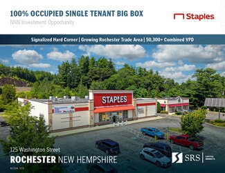 Rochester, NH Freestanding - 125 Washington St Rochester, NH Freestanding - 125 Washington St