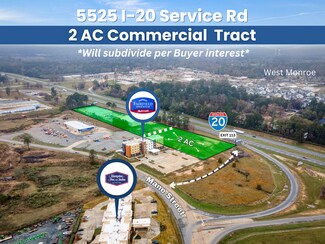 West Monroe, LA Commercial Land - 5525 I-20 Service Road West Monroe, LA Commercial Land - 5525 I-20 Service Road