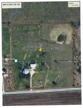 Hutto, TX Industrial Land - 2401 County Road 130