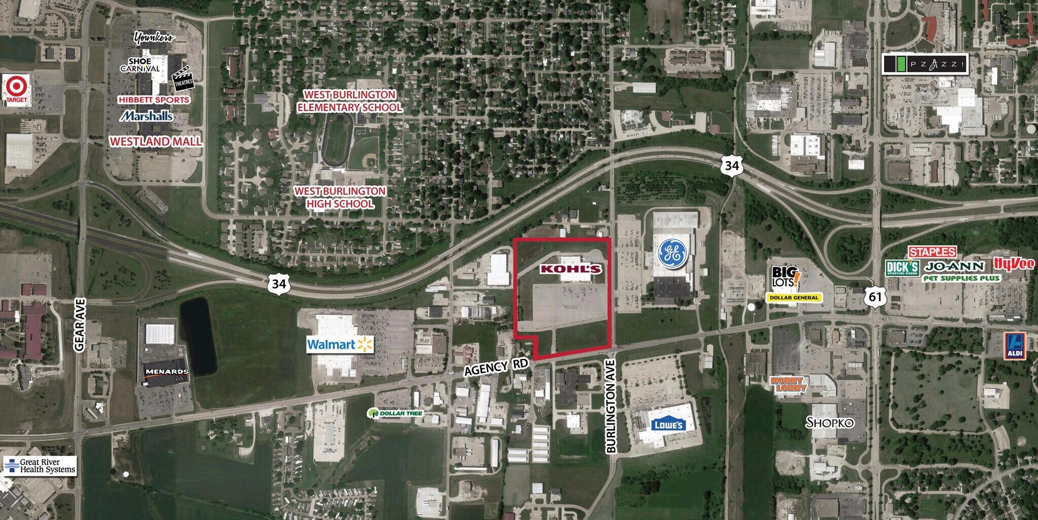 300 Agency, West Burlington, IA for Rent