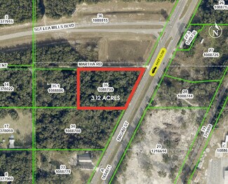 Brooksville, FL Commercial Land - Broad Street US 41 @ Martha Road