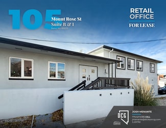 Reno, NV Retail - 105 Mount Rose St Reno, NV Retail - 105 Mount Rose St