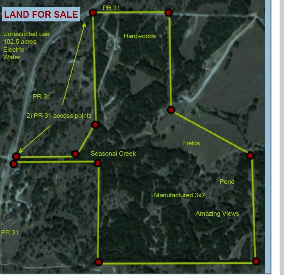 210 Bell Ranch Rd Spring Branch, TX 78070 Land Property for Sale on
