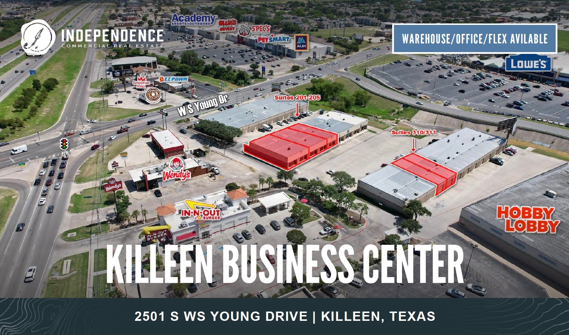 2501 S W S Young Dr, Killeen, TX for Rent