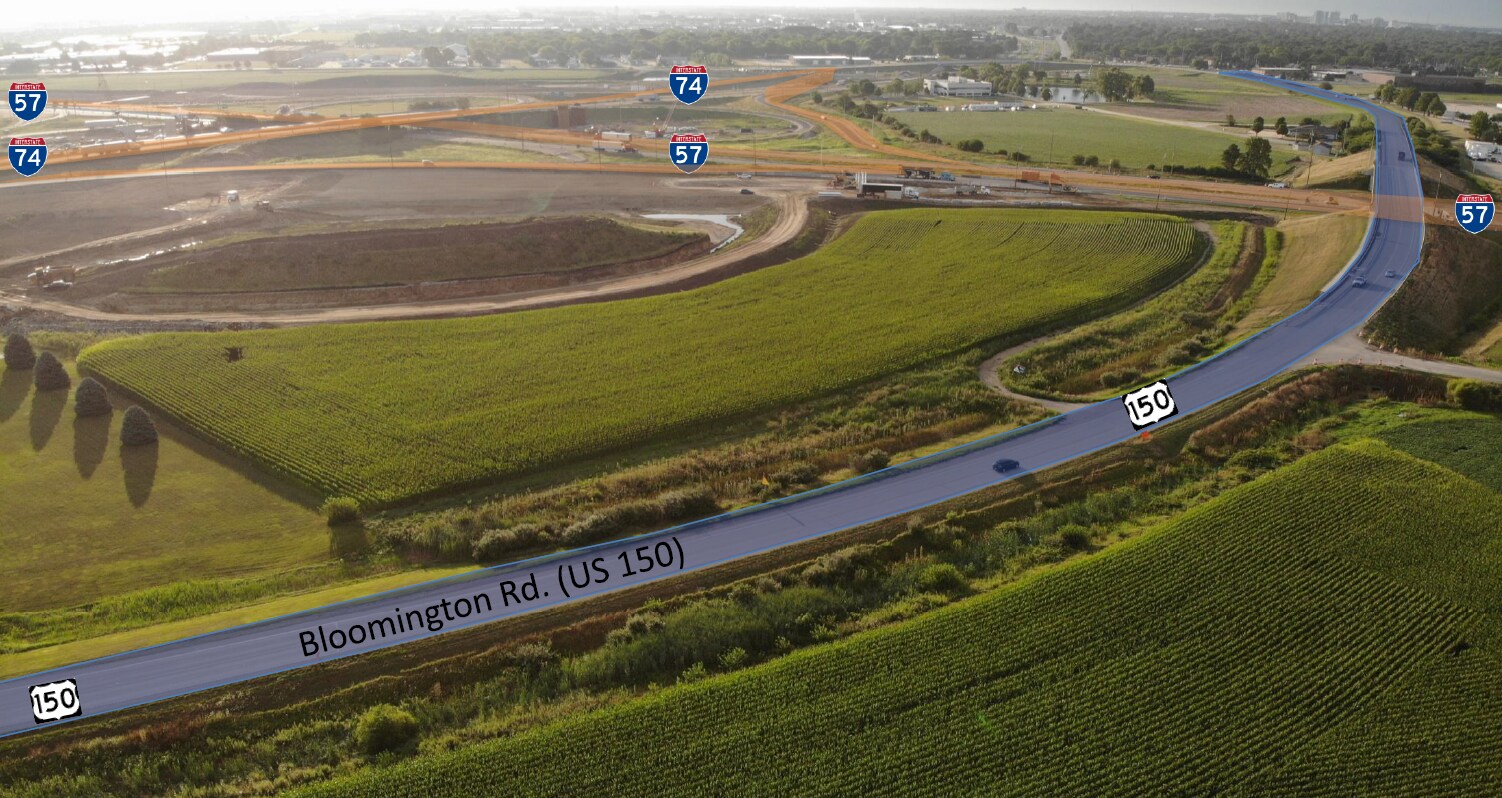 I-57 & I-74, Champaign, IL for Sale