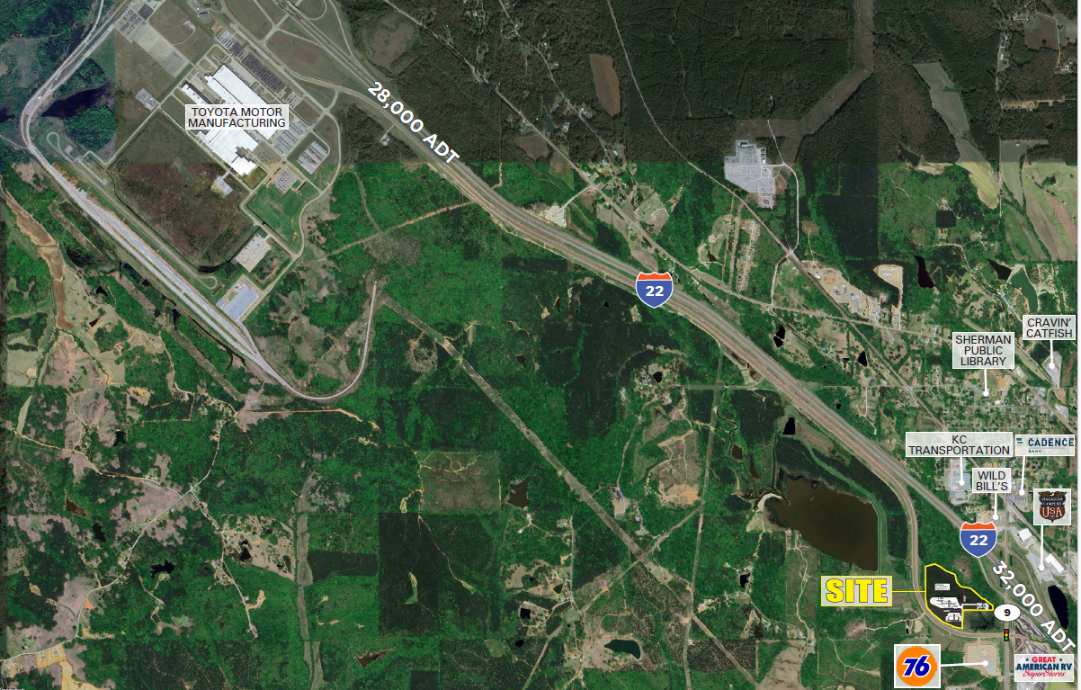 I-22, Sherman, MS for Sale