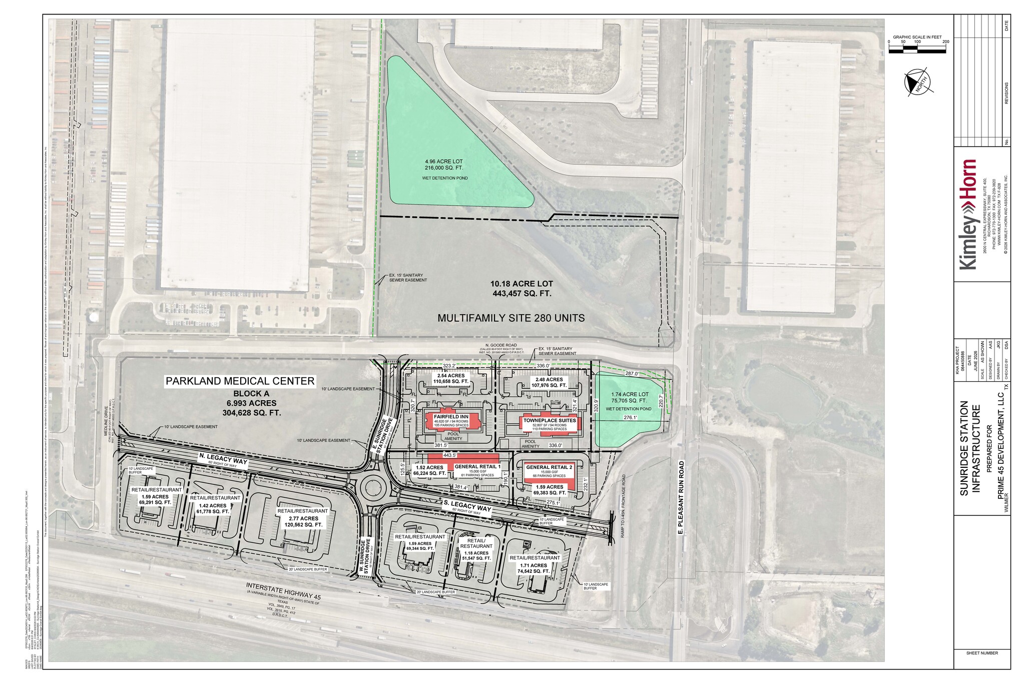 NEC I-45 & Pleasant Run Rd, Wilmer, TX for Sale