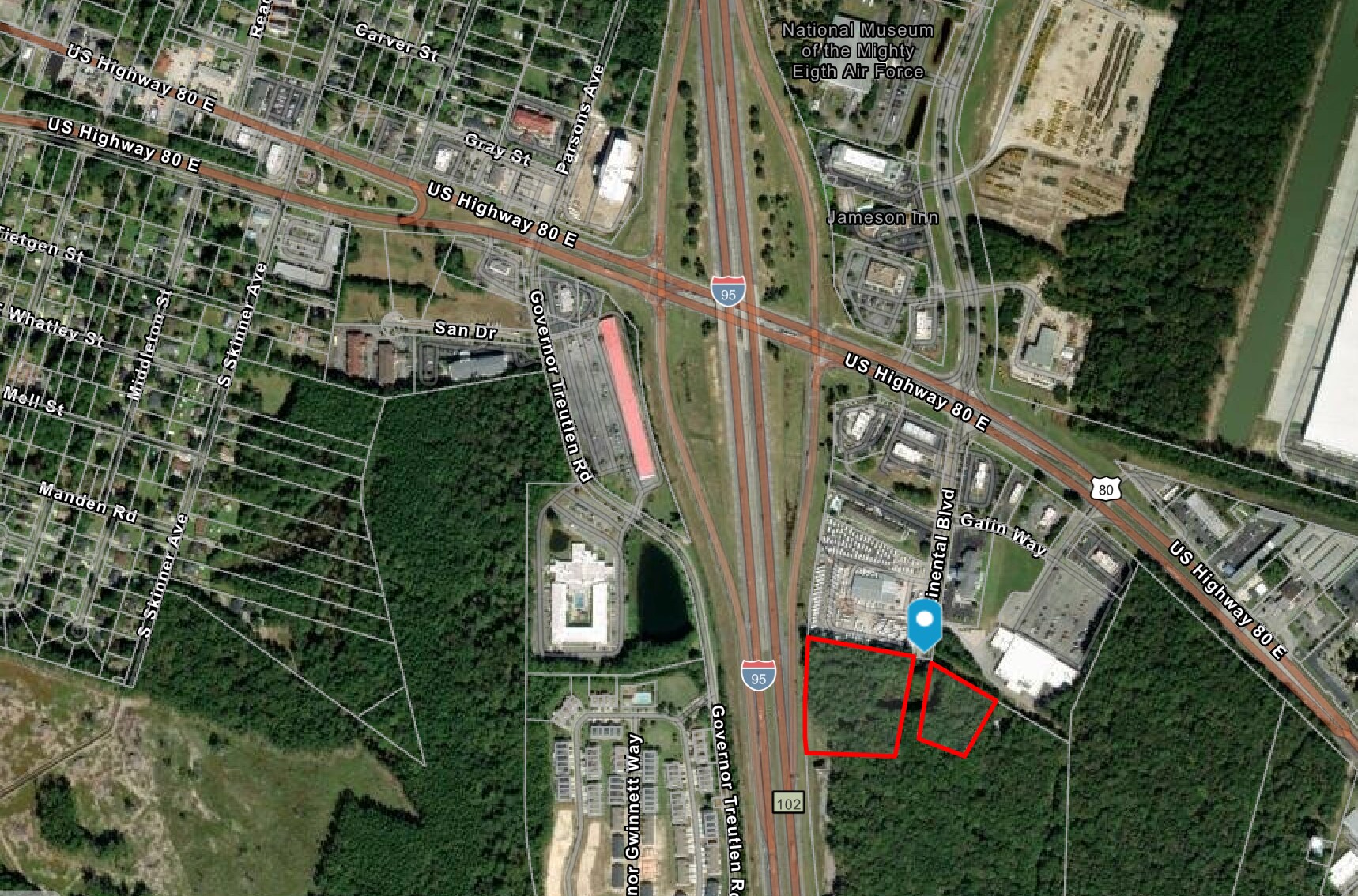 CONTINENTAL Blvd @ Hwy 80, Pooler, GA for Sale