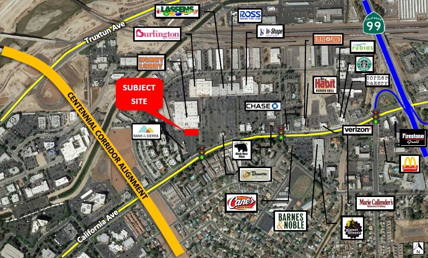 California Avenue & Mervyns Dr, Bakersfield, CA for Rent