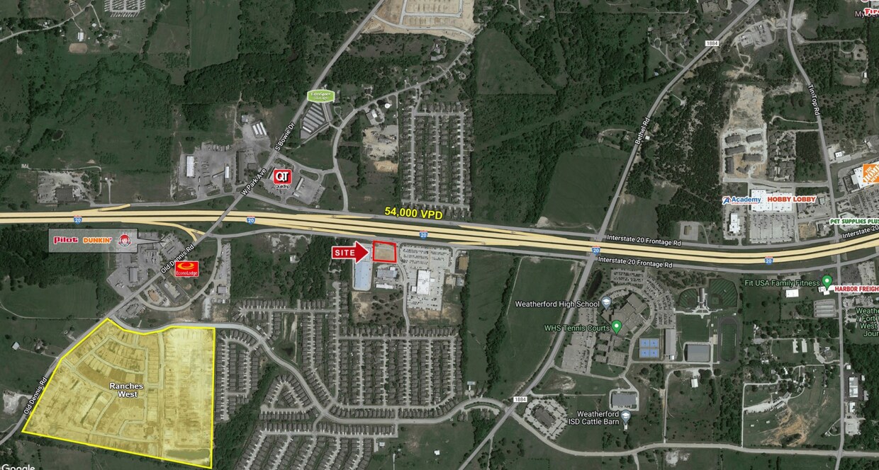 901 W Interstate 20, Weatherford, TX for Rent