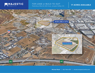 Jurupa Valley, CA Commercial Land - Rubidoux Blvd